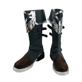 Genshin Impact Diluc Crimson Dawn Cos Shoes - Authentic Anime Cosplay Footwear - Halloweez